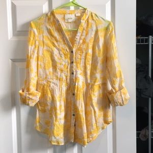 Maeve anthro peplum tunic